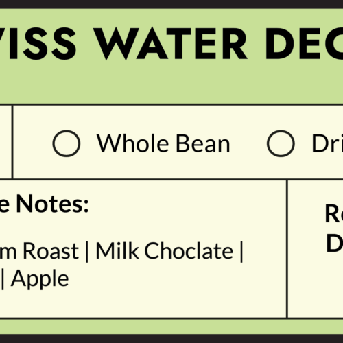 Volcan Swiss Water Process Decaf