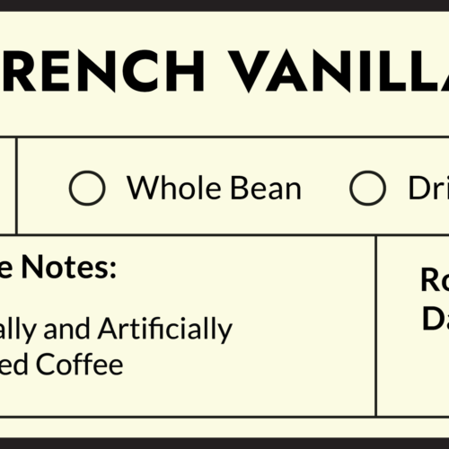 French Vanilla Flavored Coffee
