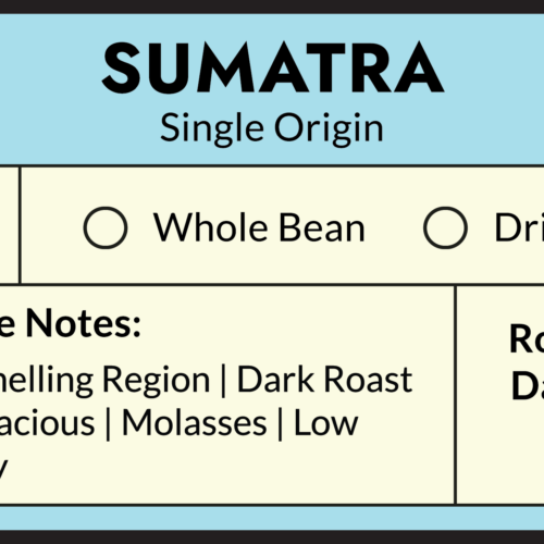Sumatra Mandheling